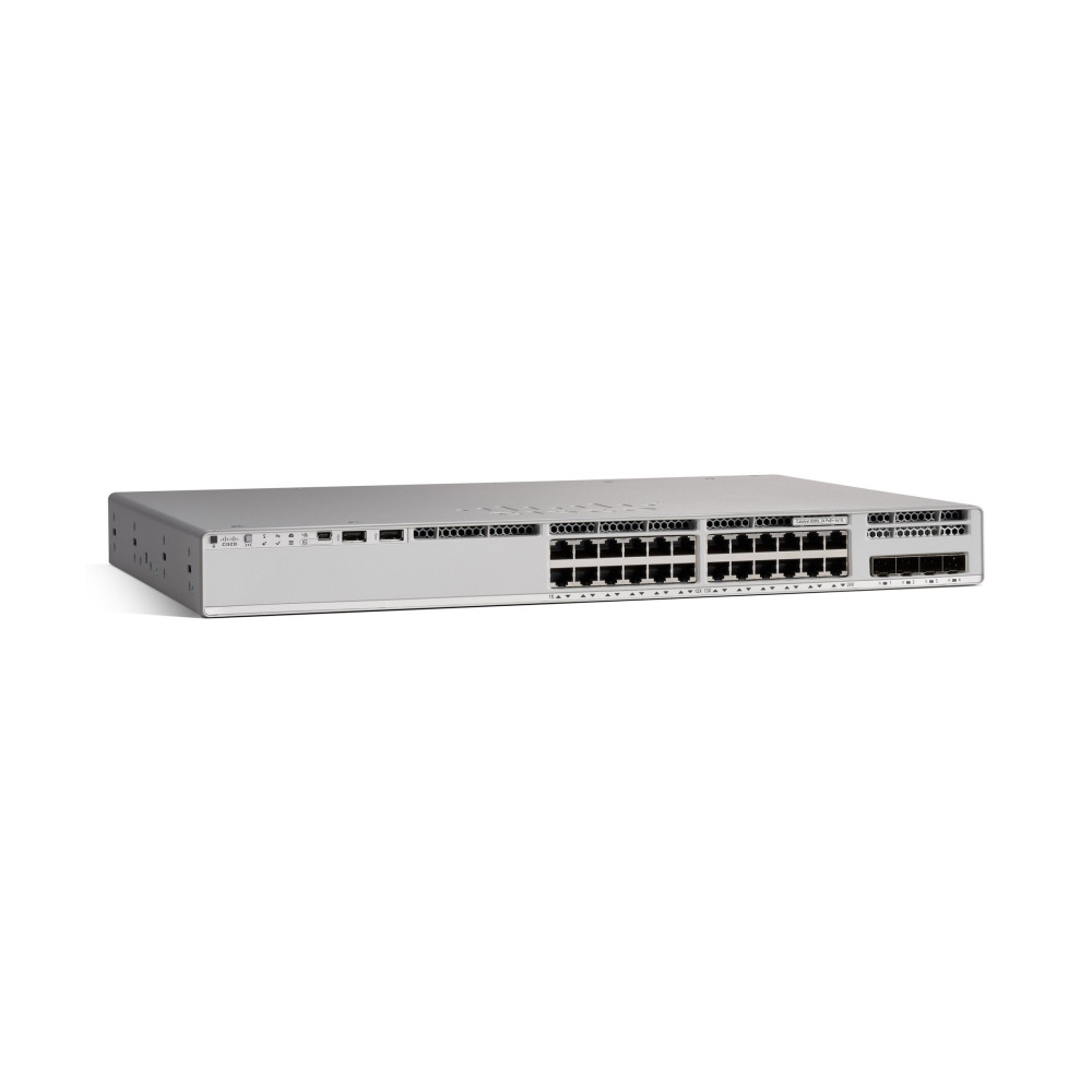 Produktbild för Cisco Catalyst 9200L - Network Essentials - switch - 24 portar - rackmonterbar