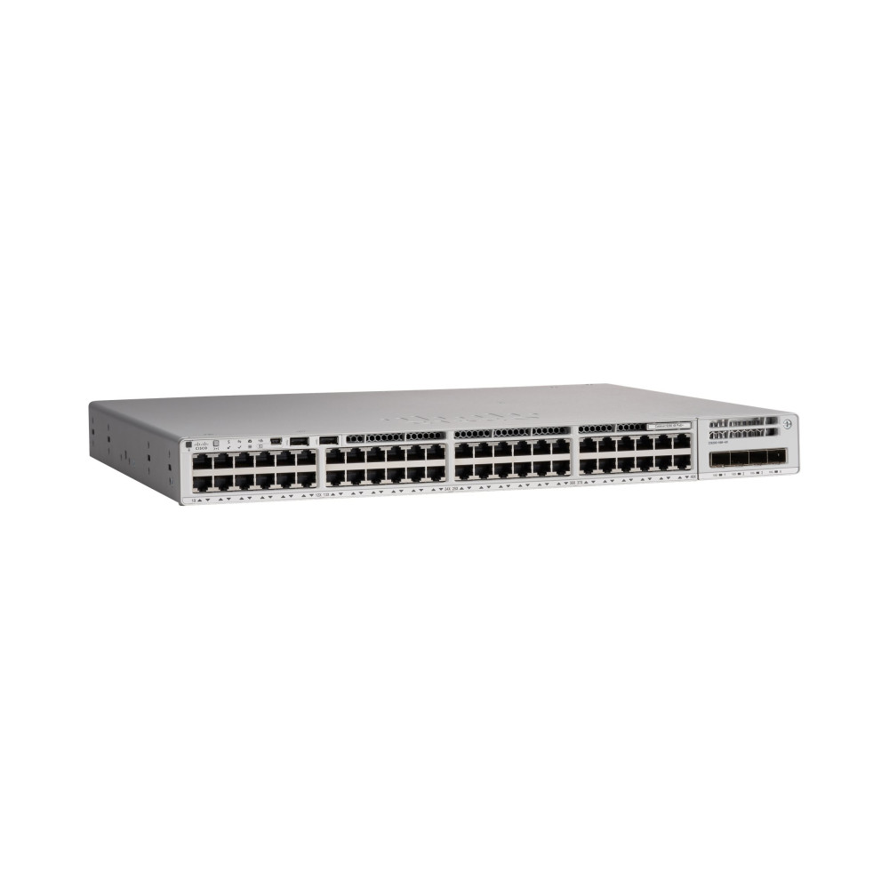 Produktbild för Cisco Catalyst 9200 - Essential Edition - switch - 48 portar - smart - rackmonterbar