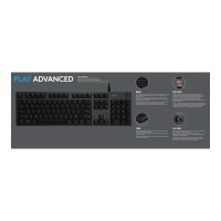 Produktbild för Logitech Gaming G512 - tangentbord - USA, internationellt - kol Inmatningsenhet