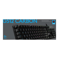Produktbild för Logitech Gaming G512 - tangentbord - USA, internationellt - kol Inmatningsenhet