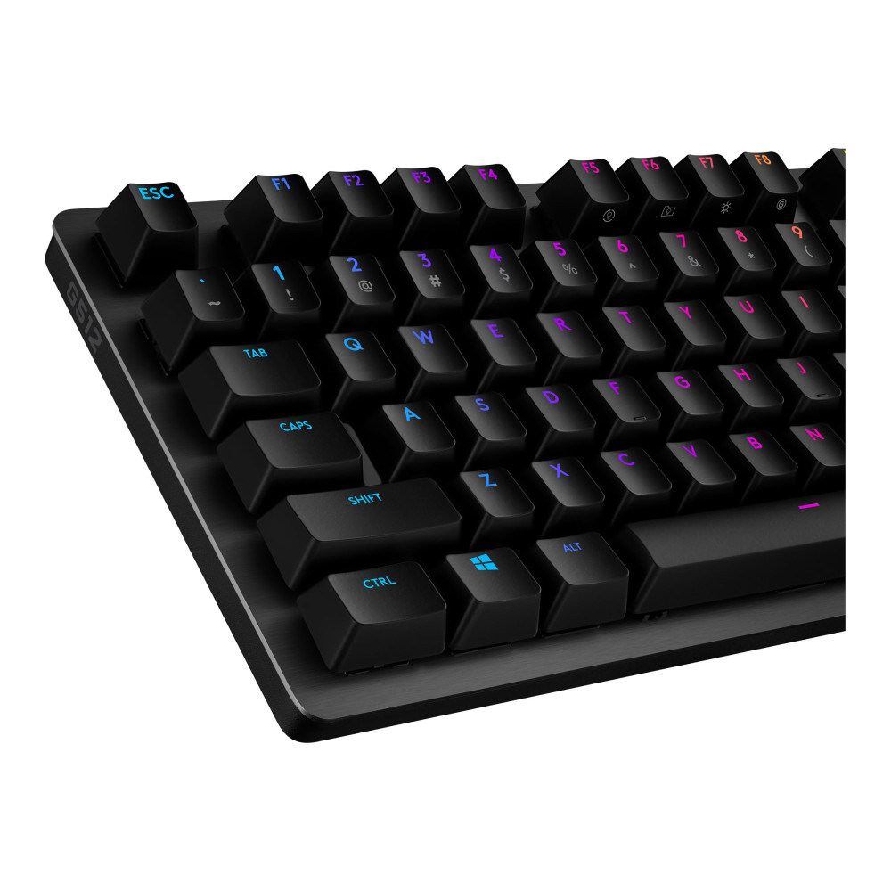 Produktbild för Logitech Gaming G512 - tangentbord - USA, internationellt - kol Inmatningsenhet