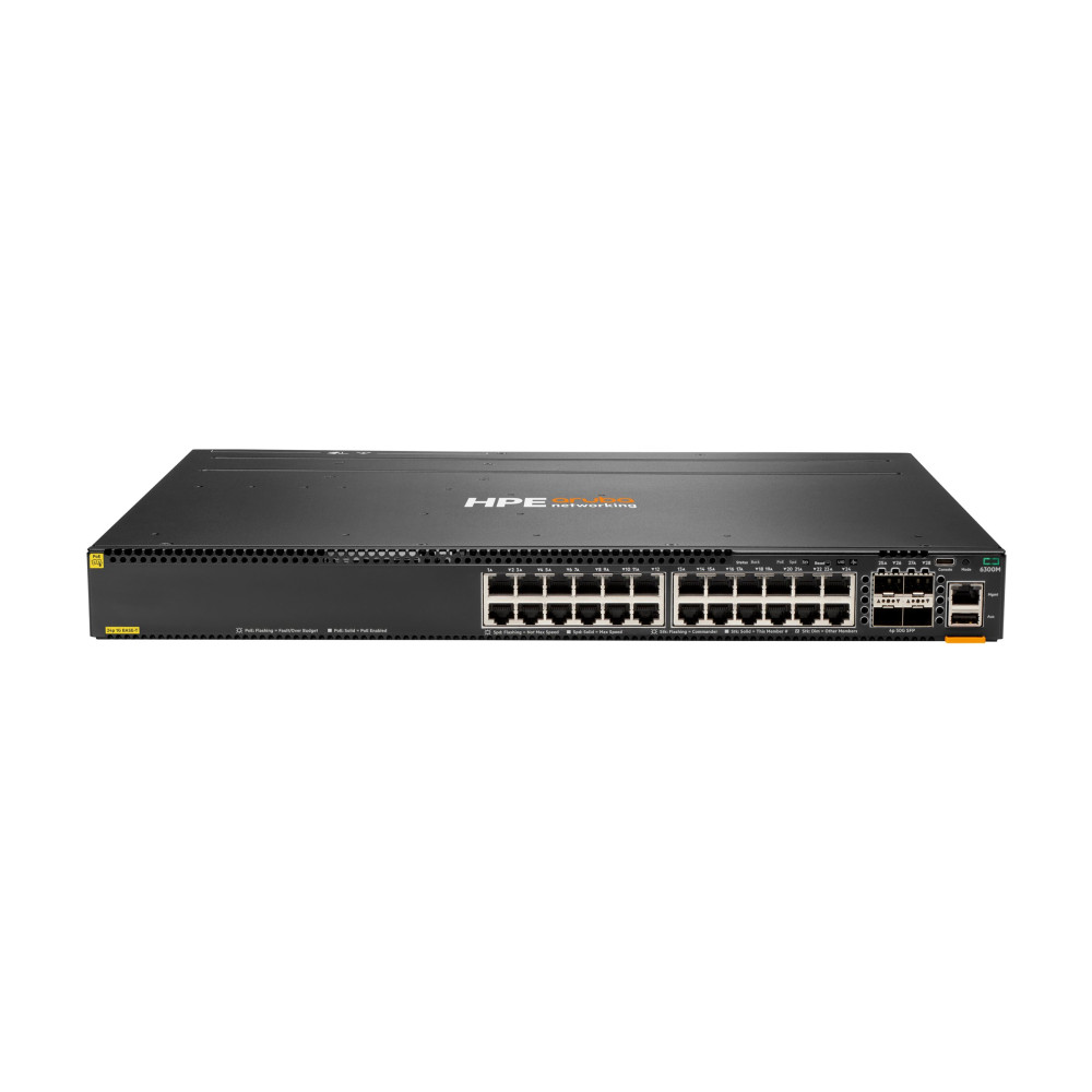 Produktbild för HPE Aruba 6300M - switch - 24 portar - Administrerad - rackmonterbar
