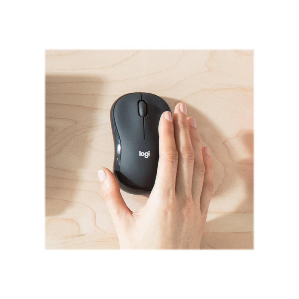 Produktbild för Logitech MK295 Silent - sats med tangentbord och mus - fransk - grafit Inmatningsenhet