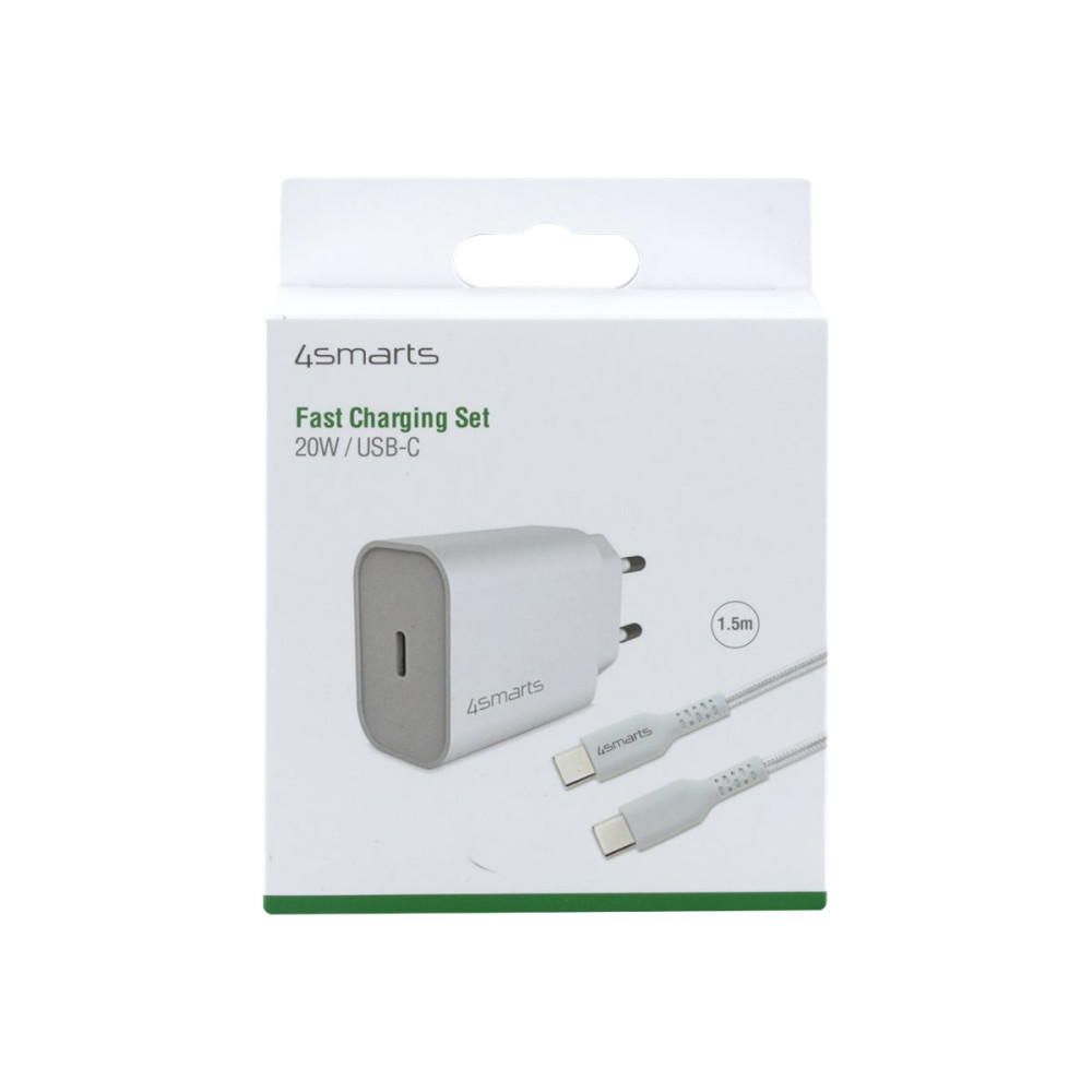 Produktbild för 4smarts VoltPlug strömadapter - USB-C - 20 watt