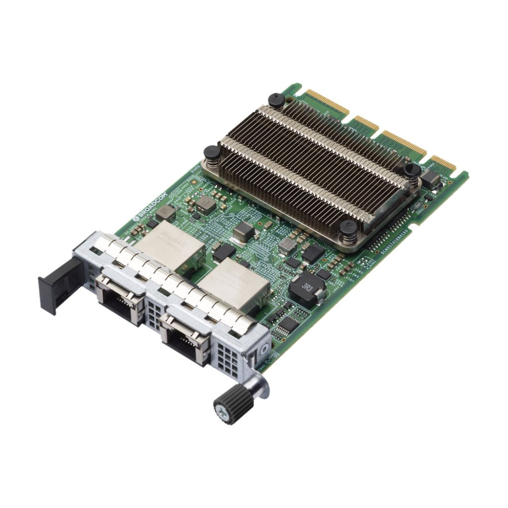 Produktbild för Lenovo ThinkSystem Broadcom 57416 - nätverksadapter - OCP 3.0 - Gigabit Ethernet/10 Gb Ethernet x 2