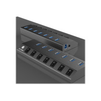 Produktbild för ICY BOX IB-HUB1701-C3 - hubb - 7 portar