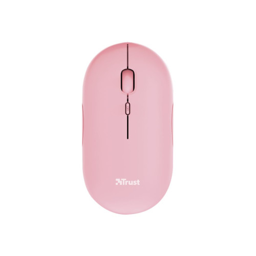 Trust Computer Products Trust Puck - mus - Bluetooth, 2.4 GHz - rosa