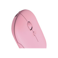 Produktbild för Trust Puck - mus - Bluetooth, 2.4 GHz - rosa