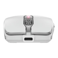 Produktbild för CHERRY DW 9100 SLIM - sats med tangentbord och mus - AZERTY - fransk - vit, silver Inmatningsenhet