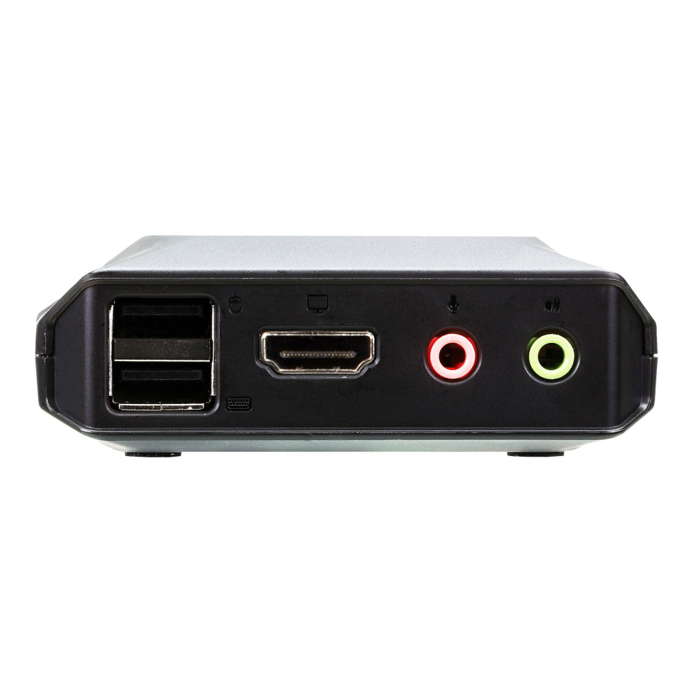 Produktbild för ATEN CS22H - omkopplare för tangentbord/video/mus/ljud/USB - 2 portar
