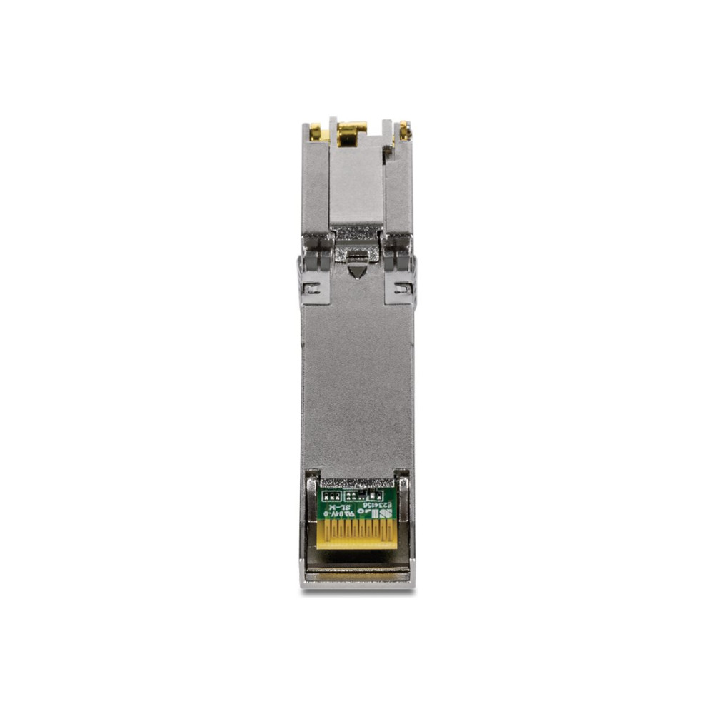 Produktbild för TRENDnet TEG 10GBRJ - SFP+ sändar/mottagarmodul - 1GbE, 10GbE, 5GbE, 2.5GbE - TAA-kompatibel