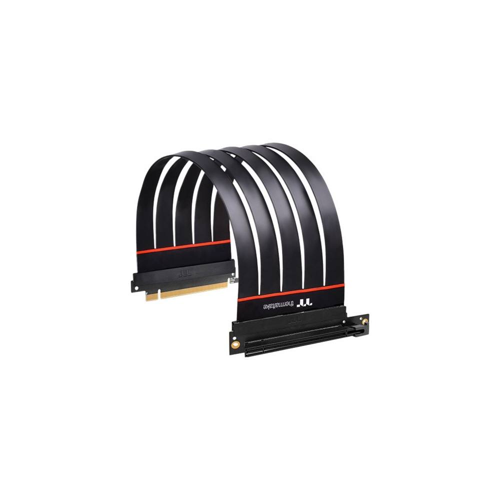 Produktbild för Thermaltake TT Premium PCI-E 4.0 Extender - PCI Express x16-kabel - 164 pin PCI Express till 164 pin PCI Express - 30 cm