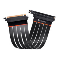 Produktbild för Thermaltake TT Premium PCI-E 4.0 Extender - PCI Express x16-kabel - 164 pin PCI Express till 164 pin PCI Express - 30 cm