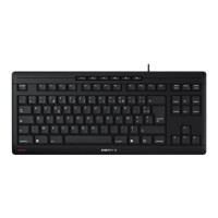 Produktbild för CHERRY STREAM KEYBOARD TKL - tangentbord - schweizisk - svart Inmatningsenhet