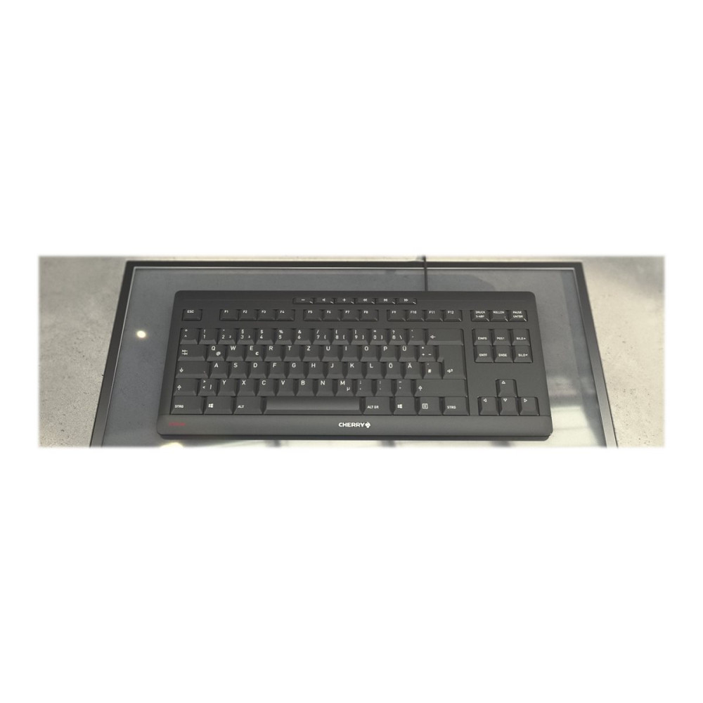 Produktbild för CHERRY STREAM KEYBOARD TKL - tangentbord - schweizisk - svart Inmatningsenhet