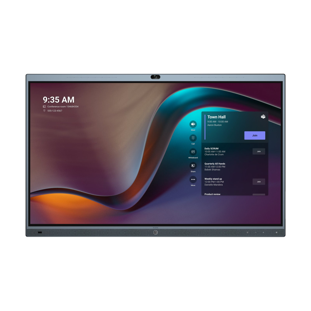 Produktbild för Yealink MeetingBoard 65" LED-bakgrundsbelyst LCD-skärm - 4K - för interaktiv kommunikation