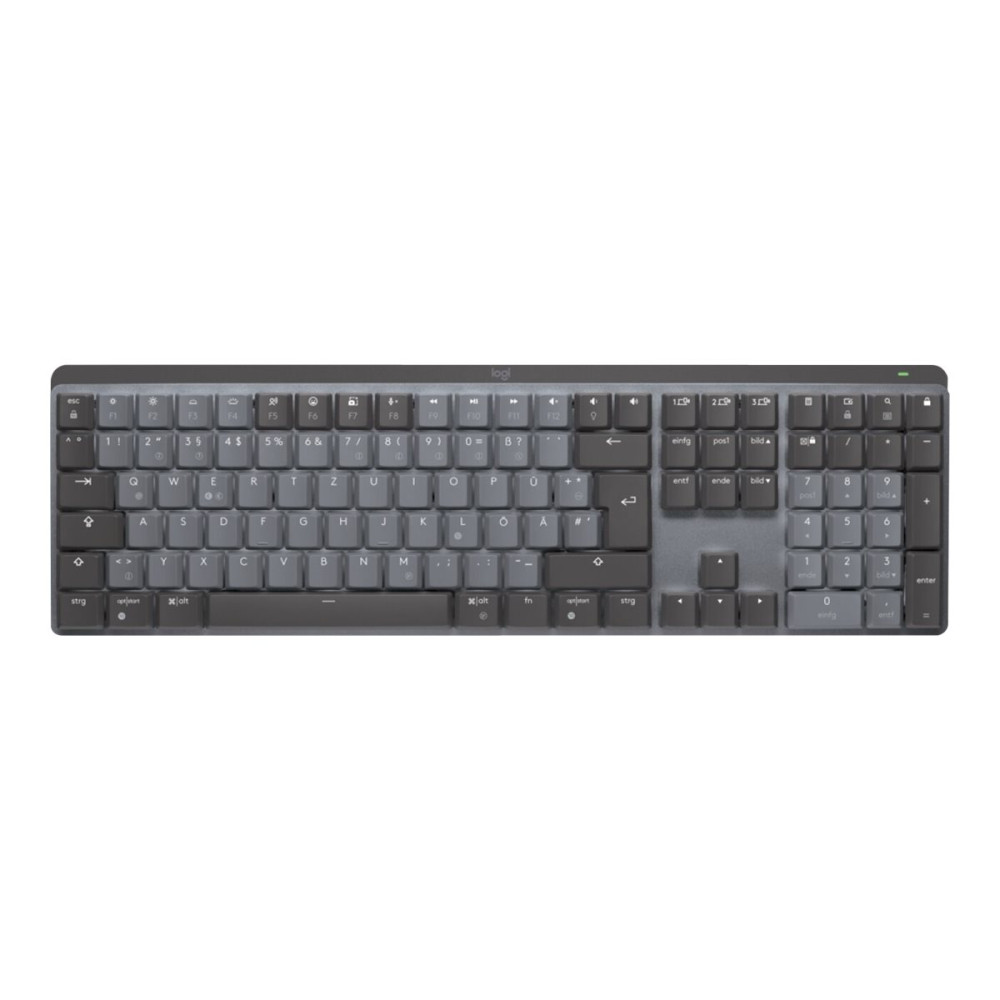 Produktbild för Logitech Master Series MX Mechanical Mini - tangentbord - QWERTZ - tysk - grafit Inmatningsenhet