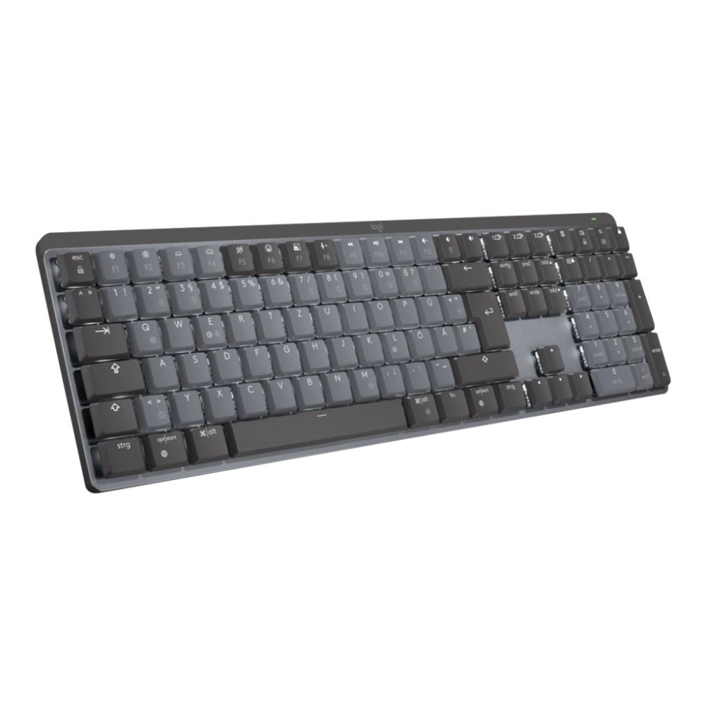 Produktbild för Logitech Master Series MX Mechanical Mini - tangentbord - QWERTZ - tysk - grafit Inmatningsenhet