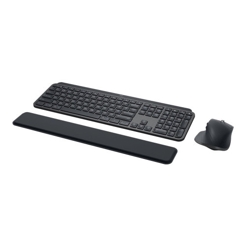 Logitech Logitech MX Keys Combo for Business - 2:a generationen - sats med tangentbord och mus - AZERTY - fransk - grafit Inmatningsenhet
