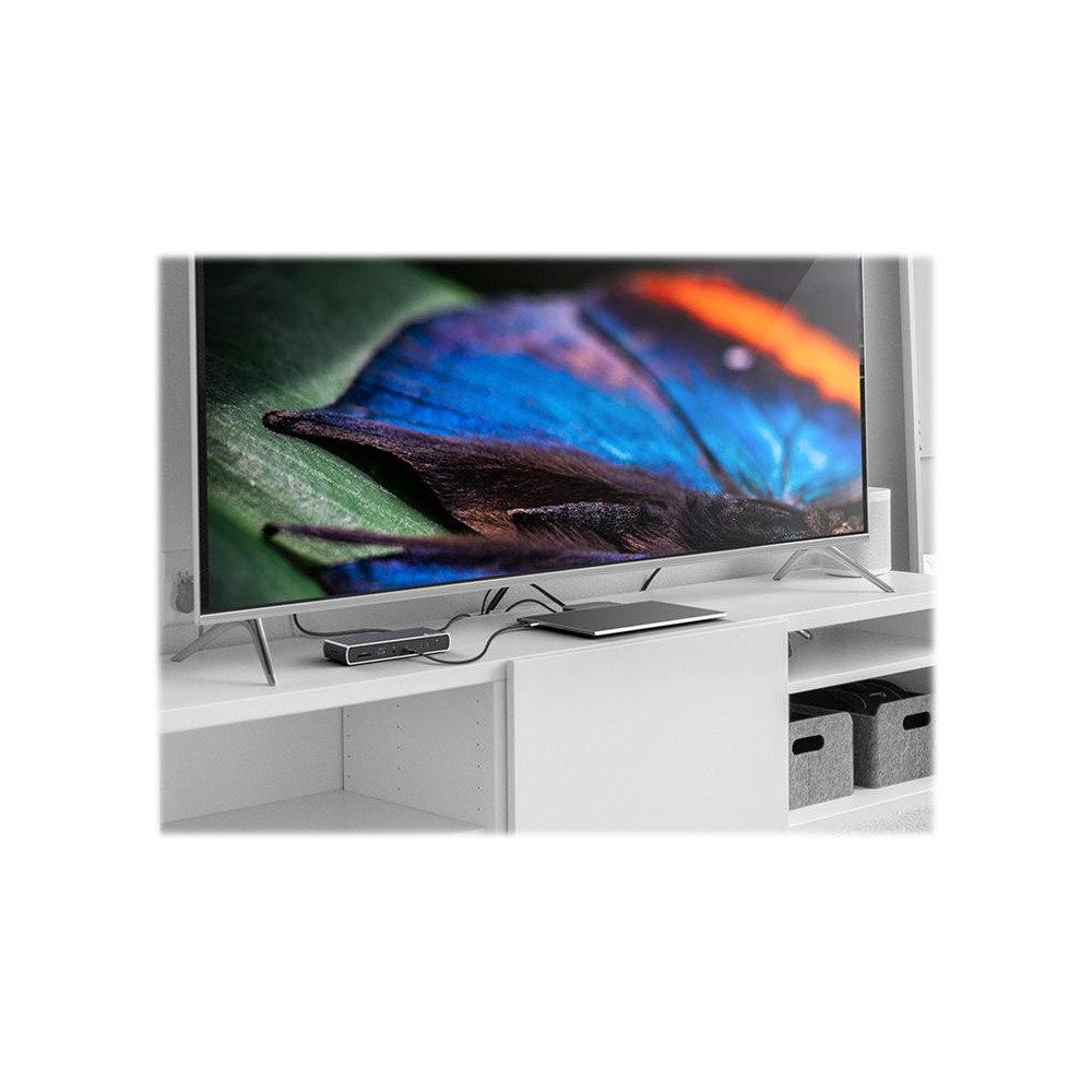 Produktbild för ICY BOX IB-DK8801-TB4 - dockningsstation - USB-C / Thunderbolt 4 - HDMI, DP - 1GbE