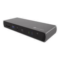 Produktbild för ICY BOX IB-DK8801-TB4 - dockningsstation - USB-C / Thunderbolt 4 - HDMI, DP - 1GbE