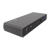 Produktbild för ICY BOX IB-DK8801-TB4 - dockningsstation - USB-C / Thunderbolt 4 - HDMI, DP - 1GbE