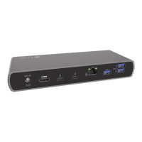 Produktbild för ICY BOX IB-DK8801-TB4 - dockningsstation - USB-C / Thunderbolt 4 - HDMI, DP - 1GbE