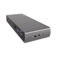 Produktbild för ICY BOX IB-DK8801-TB4 - dockningsstation - USB-C / Thunderbolt 4 - HDMI, DP - 1GbE