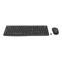 Produktbild för Logitech MK370 Combo for Business - sats med tangentbord och mus - QWERTZ - schweizisk - grafit Inmatningsenhet