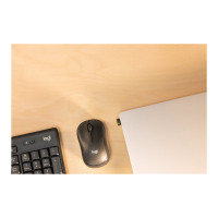 Produktbild för Logitech MK370 Combo for Business - sats med tangentbord och mus - AZERTY - fransk - grafit Inmatningsenhet