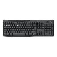 Produktbild för Logitech MK370 Combo for Business - sats med tangentbord och mus - AZERTY - fransk - grafit Inmatningsenhet