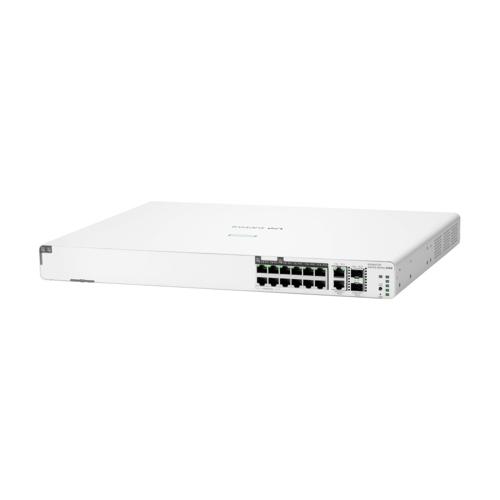 Produktbild för HPE Networking Instant On 1960 - switch - 16 portar - Administrerad - rackmonterbar