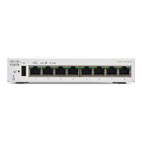 Produktbild för Cisco Catalyst 1200-8T-D - switch - Gigabit Ethernet - 8 portar - smart