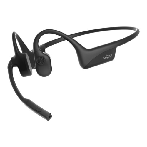 AfterShokz SHOKZ OpenComm2 UC - Industrial Version - headset - USB-A via Bluetooth-adapter
