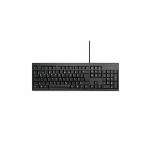 Kensington Computer Products Group Kensington KB100 EQ - tangentbord full size - QWERTZ - tysk - svart Inmatningsenhet
