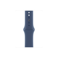 Produktbild för Apple Watch Series 10 (GPS + Cellular) - silveraluminium - smart klocka med sportband - denim - 64 GB