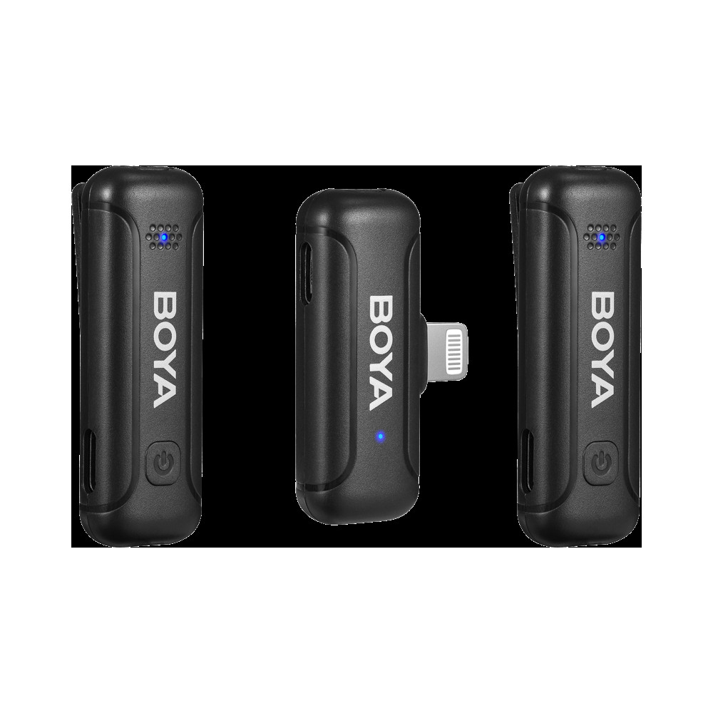 Produktbild för Boya BY-WM3T2-D2 - 2.4G Mini Wireless Microphone - for iOS devices 1+2