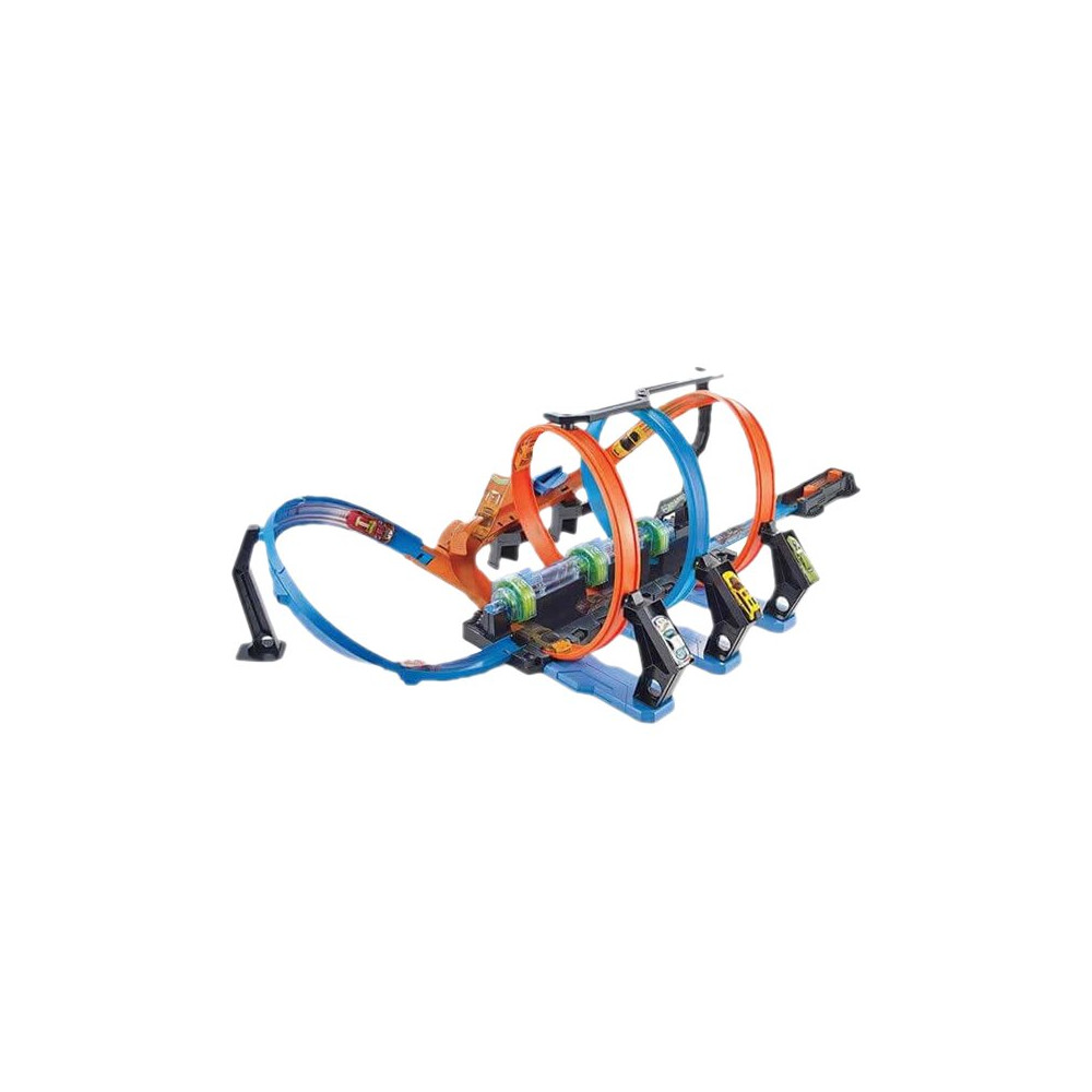 Produktbild för Hot Wheels - Corkscrew Crash Track Set