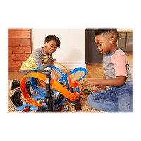 Produktbild för Hot Wheels - Corkscrew Crash Track Set