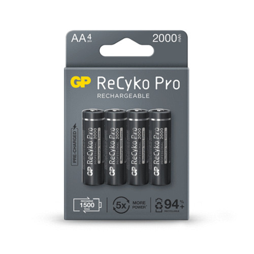 GP Batteries GP Batteries B22204, Laddningsbart batteri, AA, Nickel-metal...