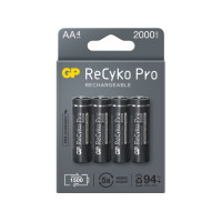 Produktbild för GP Batteries B22204, Laddningsbart batteri, AA, Nickel-metal...