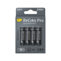 Produktbild för GP Batteries B22204, Laddningsbart batteri, AA, Nickel-metal...