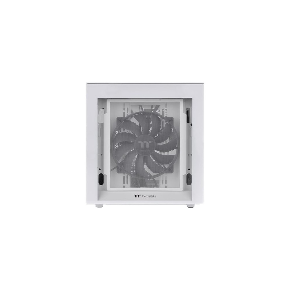 Produktbild för Thermaltake Divider 200 TG Snow - micro case - micro ATX