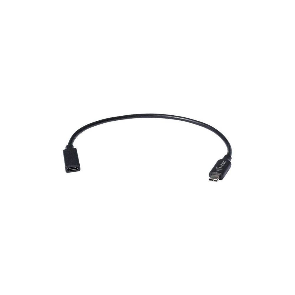 Produktbild för i-Tec - USB typ C-förlängningskabel - USB-C till USB-C - 30 cm