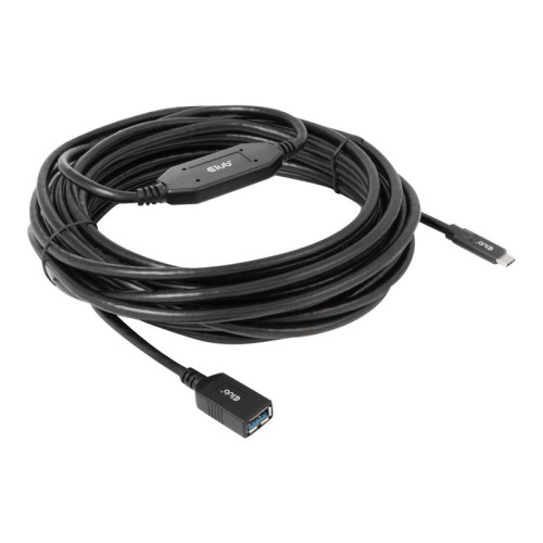 Club 3D Club 3D - USB typ C-kabel - 24 pin USB-C till USB typ A - 10 m
