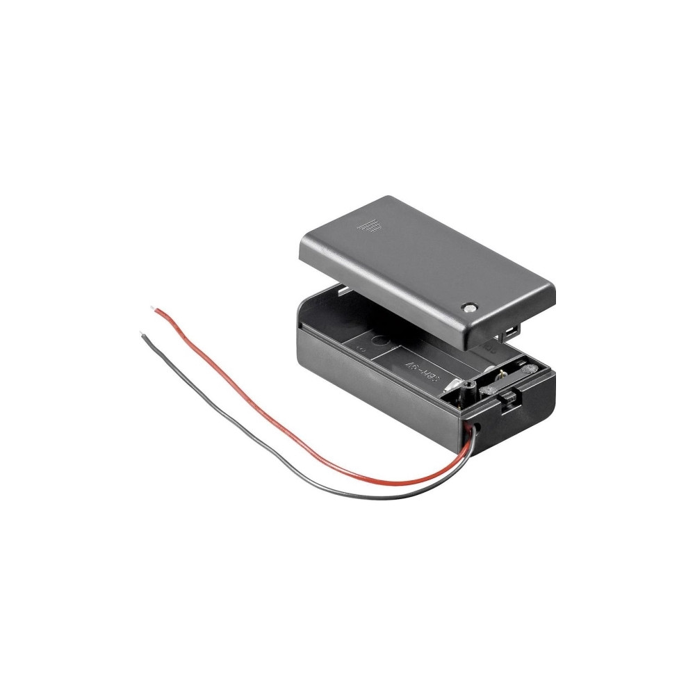Produktbild för Goobay 48171, 9V, Plast, Svart, -20