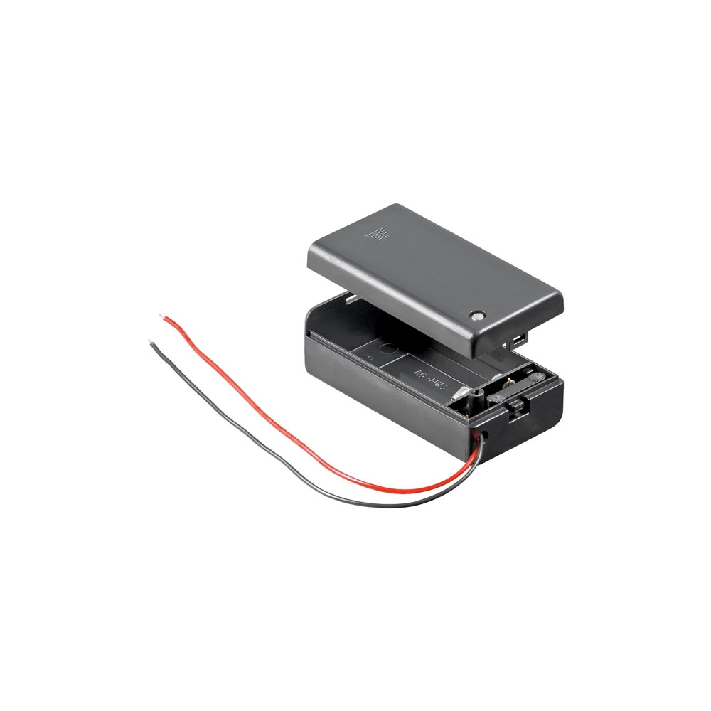 Produktbild för Goobay 48171, 9V, Plast, Svart, -20