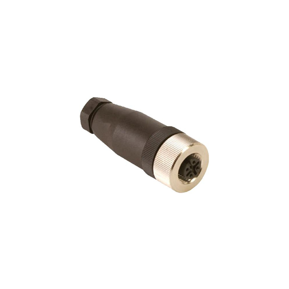 Produktbild för Schneider Electric hane kontakt M12 rak 5-polig Pg7 metall X...