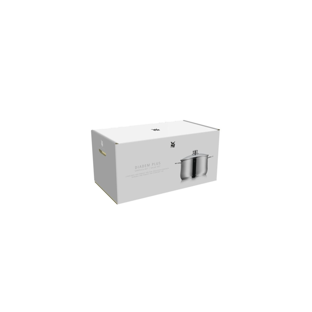 Produktbild för WMF Diadem Plus 0733556040, Grytset, Rostfritt stål, Rostfri...