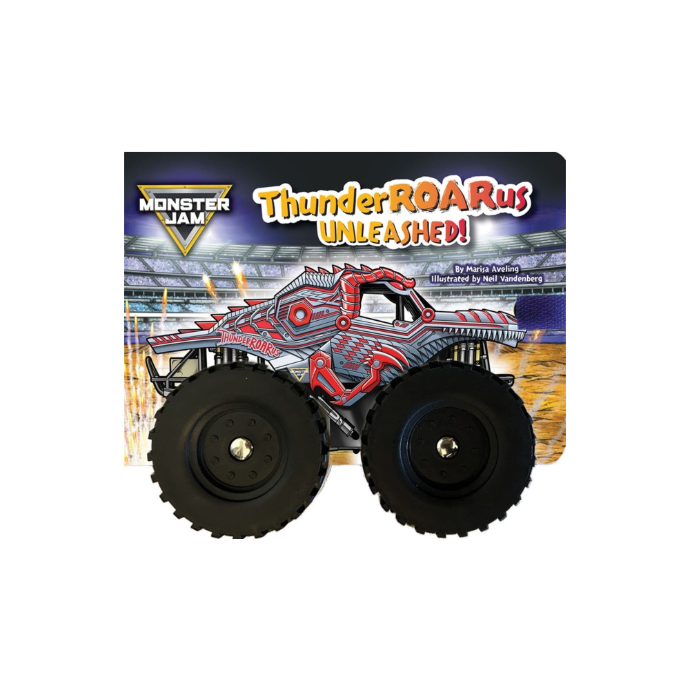 Produktbild för Monster Jam: ThunderROARus Unleashed! A Board Book with Wheels (häftad, eng)